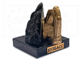 Сувенир малый «Экскаватор» на подставке, 5х5х6 см