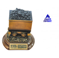 Сувенир-миниатюра «Вагонетка» (средняя)   12x10х13,5 см (Б)