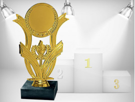 Фигура B414-G-2 «Венок» H-16 см