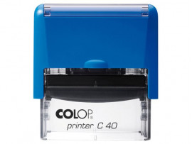 Автоматическая оснастка для печати - Colop Printer C 40 (59х23 мм) Синий Автоматическая оснастка для печати - Colop Printer C 40 (59х23 мм) Синий